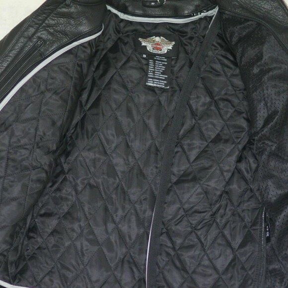 Women’s Harley Davidson Leather Jacket Small​​​ like new.​​​​​ - Picture 9 of 9